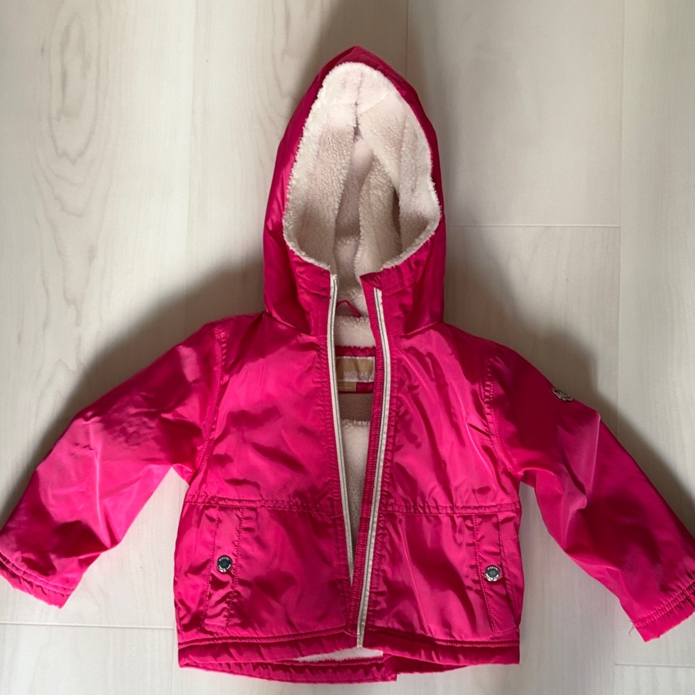 Michael Kors Pink and Cream Jacket, 3T